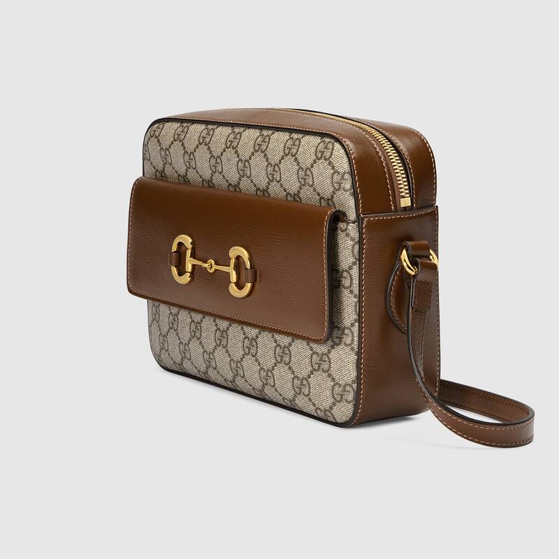 Gucci Horsebit 1955 Small Shoulder Bag 645454 Brown